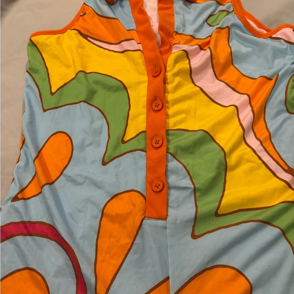 Shein Multicolor Patterned Romper - image 3